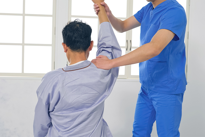 2.外転ストレッチ